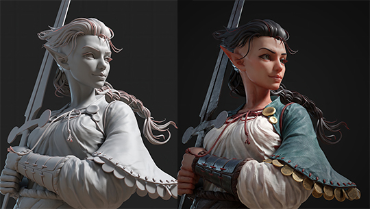 3D 게임 디자이너에게 배우는 Zbrush 2020 기초