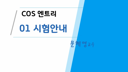 COS(Coding Specialist) 자격증 따기 (YBM시행) 4급 따기 - 엔트리