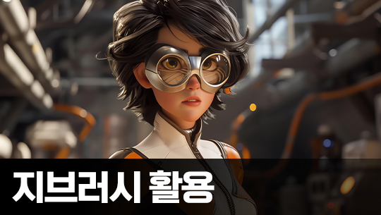 Zbrush (지브러시) 2023 제대로 배우기 (활용)